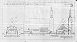 Dwarsdoorsnede en zijgevel.
<br/>
Particuliere collectie, 1930